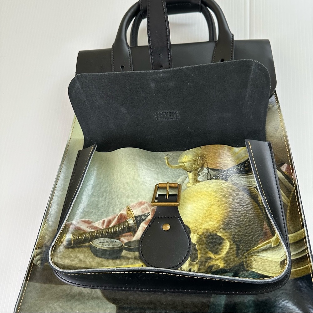 Dr. Martens x The National Gallery Harmen Steenwyck Leather Backpack - Picture 6 of 16